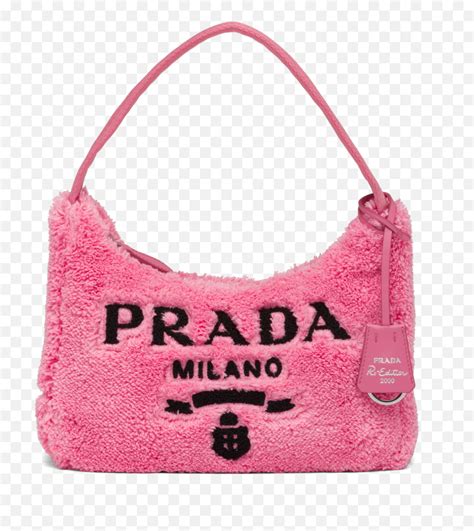 prada pink fluffy bag